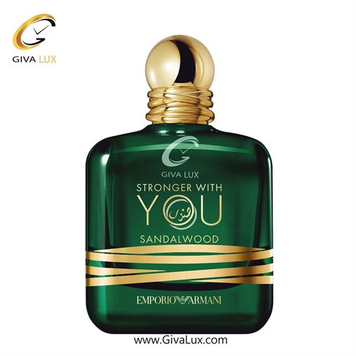  ادو پرفیوم  مردانه اورجینال مدل Giorgio Armani Emporio Armani Stronger With You Tobacco | امپریو آرمانی استرانگر ویت یو توباکو حجم  100 میل Giorgio Armani Stronger With You Sandalwood.jpg
